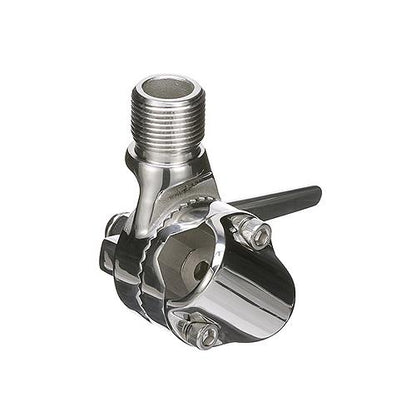 Seachoice 19541 Antenna Rail Ratchet Mount With Heavy-Duty Handle, 316 Stainless Steel