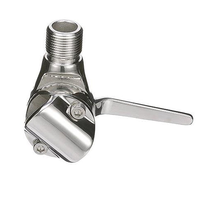 Seachoice 19541 Antenna Rail Ratchet Mount With Heavy-Duty Handle, 316 Stainless Steel