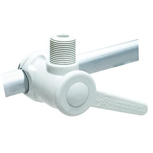 Seachoice 19561 Nylon Antenna Rail Mount - White