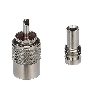 Seachoice 19811 PL259 w/ UG175 Adapter, VHF Cable Antenna Connector