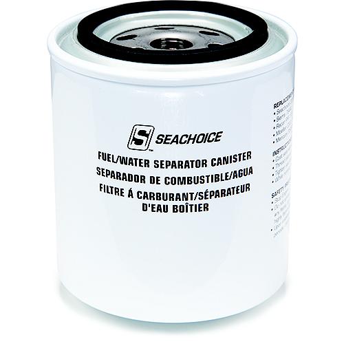 Seachoice 20911 Replacement Fuel/Water Separator Canister, 28 Micron