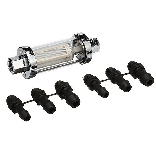 Seachoice in-Line Fuel Filter, Clear Body, Universal FitSeachoice in-Line Fuel Filter, Clear Body, Universal Fit