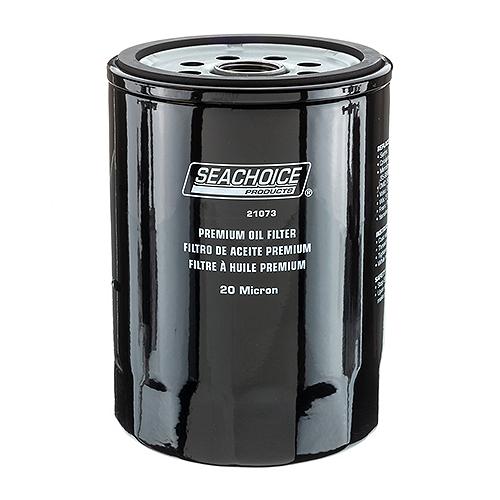 Seachoice 21073 Premium Oil Filter, GM Long Style