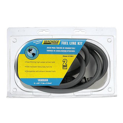 Seachoice 21381 Low Perm Fuel Line Kit - Merc/Yamaha, 3/8" x 6'