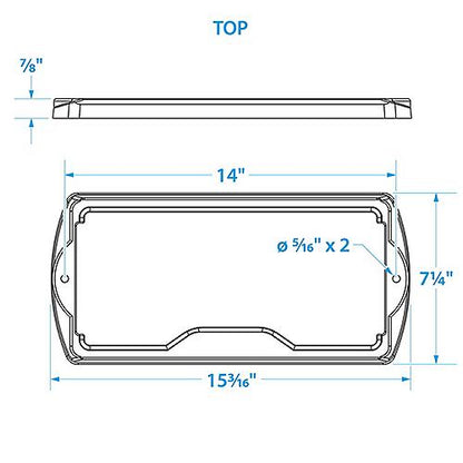 Seachoice Premium Durable Battery Tray, Fits Group 31 Batteries