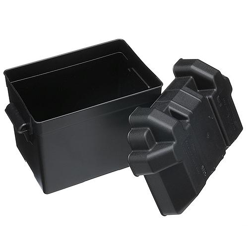 Seachoice USCG-Approved Marine Group 27 Series Standard Battery Box with Strap & Mounting Kit