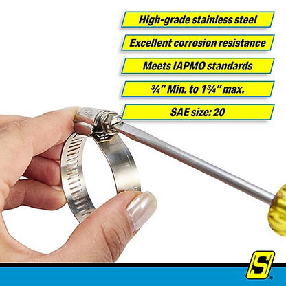 #20 SS Hose Clamp