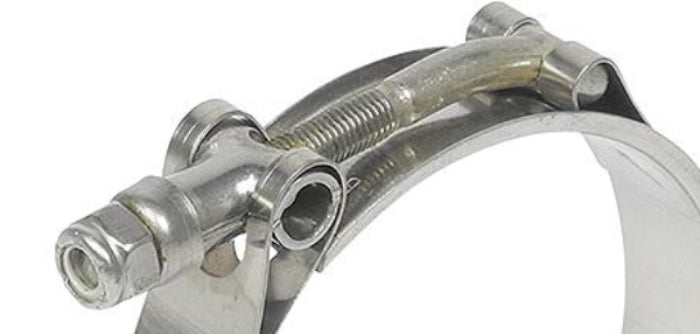 23451 Heavy-Duty 300 SS T-Bolt Clamp, 3/4" Band - SAE 68