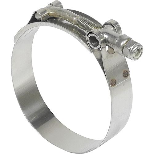 23451 Heavy-Duty 300 SS T-Bolt Clamp, 3/4" Band - SAE 68
