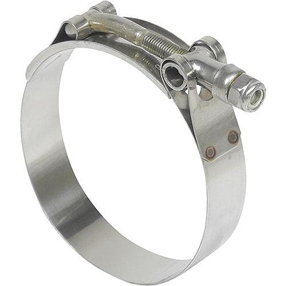 23451 Heavy-Duty 300 SS T-Bolt Clamp, 3/4" Band - SAE 68