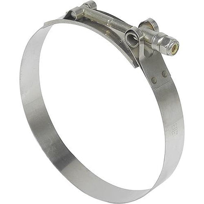 Seachoice 23456 Heavy-Duty 300 SS T-Bolt Clamp, 3/4" Band - SAE 116