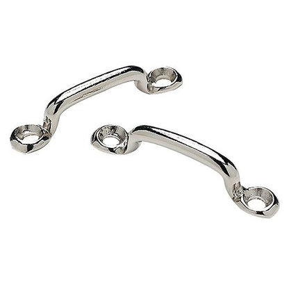 Seachoice 28841 Multi-Purpose Nickel-Plated Brass 1-7/32 In. Eye Straps, Set of 4