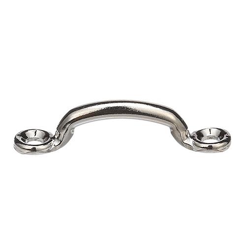 Seachoice 28841 Multi-Purpose Nickel-Plated Brass 1-7/32 In. Eye Straps, Set of 4