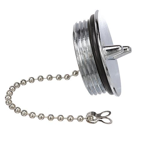 Seachoice 32521 Replacement Gas Fill Cap, Chrome-Plated Zamak