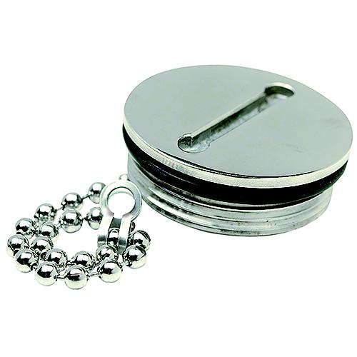 Seachoice Replacement Gas Fill Cap, Cast Stainless Steel