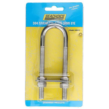 Seachoice 33601 Stainless Steel 3/8 In. Bow Eye