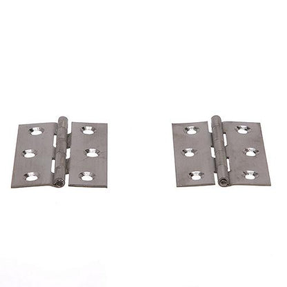 Seachoice 34921 Marine-Grade Butt Hinges, 18-8 Stainless Steel, 3 in. X 2 in., Pack of 2
