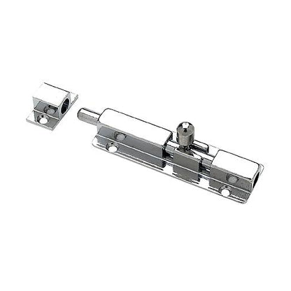 Seachoice35781 Heavy Duty Chrome Plated Barrel Bolt