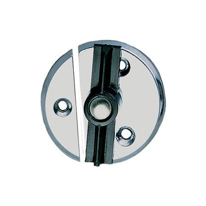 Seachoice 35951 Chrome Plated Zinc Door Button With Spring