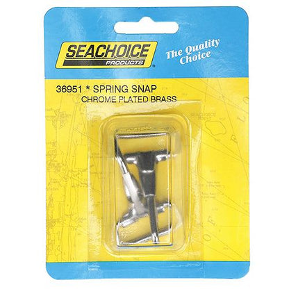 Seachoice 36951 Chrome Plated Spring Snaps, Pack of 2