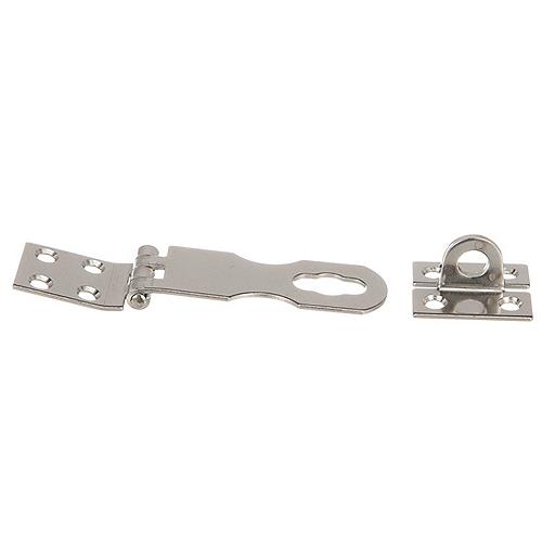 Seachoice 37021 Marine-Grade Safety Hasp, Polished 304 Stainless Steel, 2-7/8 In. X 1-3/8 In.