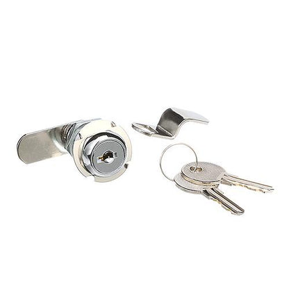 Seachoice 37241 Chrome-Plated Steel Cam Lock w/ 2 Matching Keys