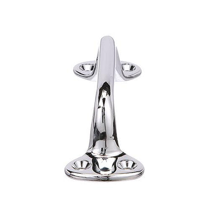 Seachoice 37521 Heavy Duty Transom Handle, Triple Chrome-Plated Cast Brass, 6 in. Round Grip