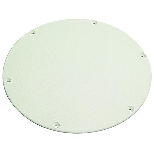 Seachoice 39591 Mounted Boat Plate Cover, Arctic White Finish, Up to 6 in.