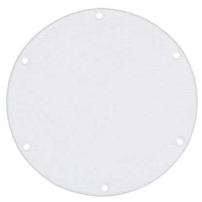 Seachoice 39591 Mounted Boat Plate Cover, Arctic White Finish, Up to 6 in.