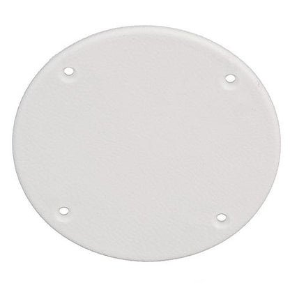 Seachoice Polypropylene Cover Plate Arctic White OD: 5-5/8"