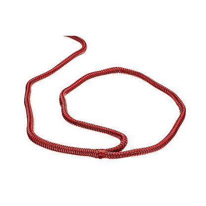 Seachoice Double-Braid Nylon Dock Line w/ Eye Splice, Pre-Shrunk, Heat Stabilized, 1/2 In. X 20 Ft., Red
