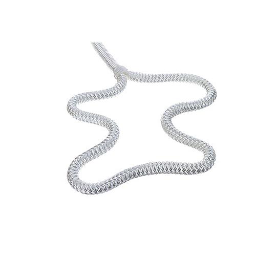 Seachoice 40121 1/2" x 20' double braid nylon dock line white