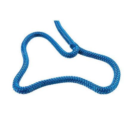 Seachoice Double-Braid Nylon Dock Line w/ Eye Splice, Pre-Shrunk, Heat Stabilized, 1/2 In. X 15 Ft., Blue