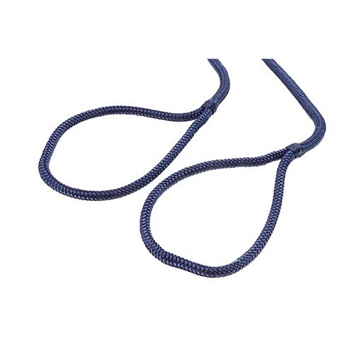 Seachoice Double-Braid Nylon Fender Line, 1/4 In. X 6 Ft., Navy Blue