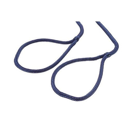 Seachoice Double-Braid Nylon Fender Line, 1/4 In. X 6 Ft., Navy Blue