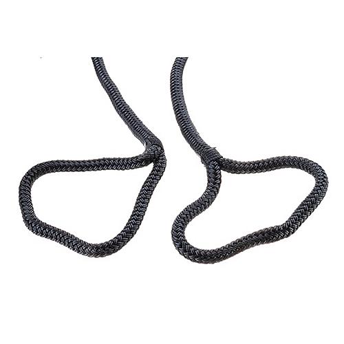 Seachoice Double-Braid Nylon Fender Line, 3/8 In. X 6 Ft., Black, 40961