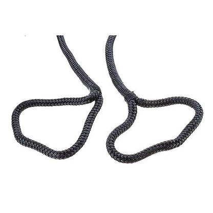 Seachoice Double-Braid Nylon Fender Line, 3/8 In. X 6 Ft., Black, 40961