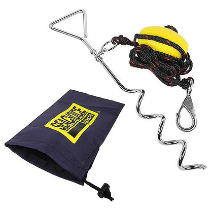 Seachoice PWC Screw Anchor System, 10 Ft. Anchor Line, Float, Clip & Storage Bag