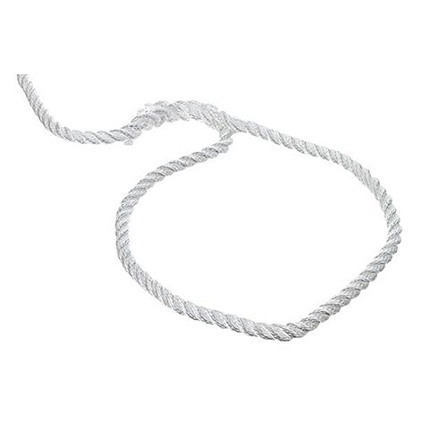 Seachoice High Quality Dock Rope for Boating - 3-Strand Twisted Nylon Dock Line, 3/8-Inch x 15 Feet, White