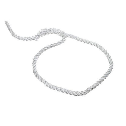 Seachoice High Quality Dock Rope for Boating - 3-Strand Twisted Nylon Dock Line, 3/8-Inch x 15 Feet, White