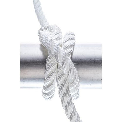 Seachoice High Quality Dock Rope for Boating - 3-Strand Twisted Nylon Dock Line, 3/8-Inch x 15 Feet, White