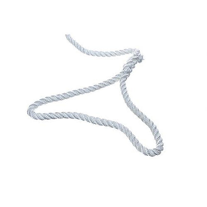 Seachoice High Quality Dock Rope for Boating - 3-Strand Twisted Nylon Dock Line, 3/8-Inch x 20 Feet, White