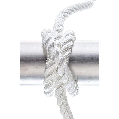 Seachoice High Quality Dock Rope for Boating - 3-Strand Twisted Nylon Dock Line, 3/8-Inch x 25 Feet, White