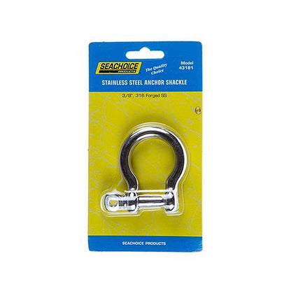 Seachoice Stainless Steel Anchor Shackle, 3/8 In., 43181