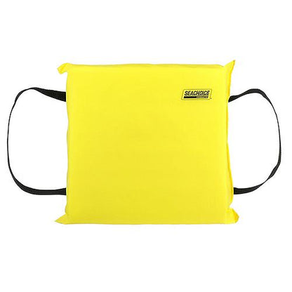 Seachoice 44900 Type IV Foam Safety Throw Cusion - Yellow