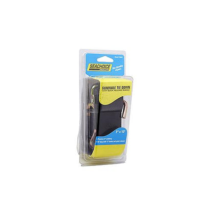 Seachoice 51051 Premium Gunwale Tie Down, 2 In. x 12 Ft.