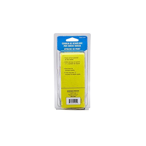 Seachoice 51051 Premium Gunwale Tie Down, 2 In. x 12 Ft.