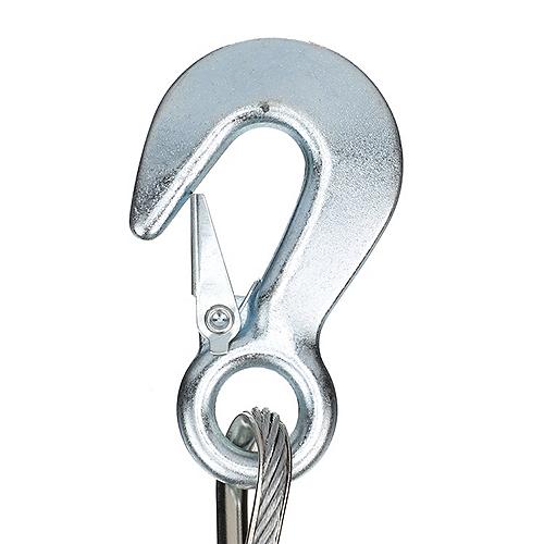 Seachoice 51181 Steel Winch Cable w/ Safety Hook, 3/16 In. X 25 Ft., 4,000-Lb. Tensile Strength