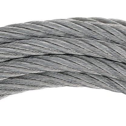 Seachoice 51181 Steel Winch Cable w/ Safety Hook, 3/16 In. X 25 Ft., 4,000-Lb. Tensile Strength