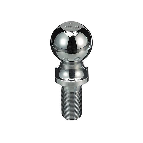 Seachoice 551301 Trailer Hitch Ball, 1-7/8"Ball, 3/4"X1-1/2" Shank, Chrome Finish